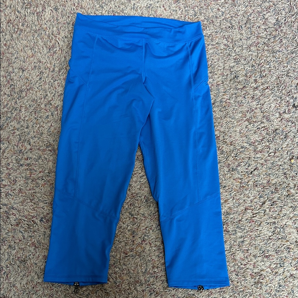 Vibrant Blue Women's Capris